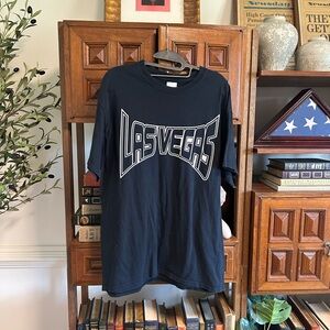 Black Las Vegas Graphic T-Shirt
